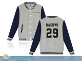 Бейсбольна куртка K-POP Wanna One Baseball Grey