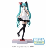 Оригинальная аниме фигурка «"Vocaloid Hatsune Miku" Hatsune Miku Project DIVA MEGA 39's Luminasta Hatsune Miku Supreme»