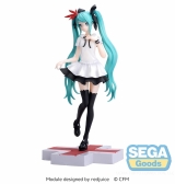 Оригинальная аниме фигурка «"Vocaloid Hatsune Miku" Hatsune Miku Project DIVA MEGA 39's Luminasta Hatsune Miku Supreme»