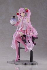 Оригинальная аниме фигурка «"Character Vocal Series 01 Hatsune Miku" Sakura Miku AMP+ Sakura Lantern Ver.»