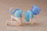 Оригинальная аниме фигурка «Taito Zero Starting Life in Another World Desktop Cute Figure - Rem (Cat Roomwear Ver.)»