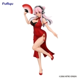 Оригинальная аниме фигурка «Super Sonico Trio-Try-iT Figure China Dress Ver.»