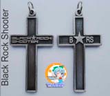 Кулон из аниме Black Rock Shooter   модель "Cross of Dark"