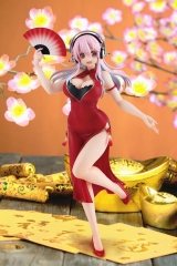 Оригинальная аниме фигурка «Super Sonico Trio-Try-iT Figure China Dress Ver.»