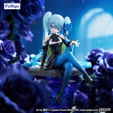 Оригінальна аніме фігурка «"Hatsune Miku" Noodle Stopper Figure Flower Fairy Blue Rose»