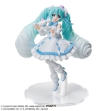 Оригинальная аниме фигурка «"Hatsune Miku Series" Luminasta Hatsune Miku x Cinnamoroll White Dress Ver.»