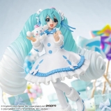 Оригинальная аниме фигурка «"Hatsune Miku Series" Luminasta Hatsune Miku x Cinnamoroll White Dress Ver.»