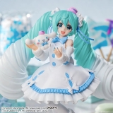 Оригинальная аниме фигурка «"Hatsune Miku Series" Luminasta Hatsune Miku x Cinnamoroll White Dress Ver.»