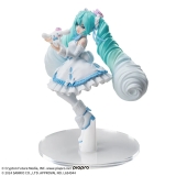 Оригинальная аниме фигурка «"Hatsune Miku Series" Luminasta Hatsune Miku x Cinnamoroll White Dress Ver.»