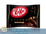 Шоколадный батончик "Kitkat" Черный шоколад  (Япония)