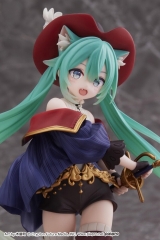 Оригинальная аниме фигурка «"Character Vocal Series 01 Hatsune Miku" Wonderland Figure Puss in Boots Ver.»