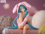 Оригинальная аниме фигурка «"Character Vocal Series 01 Hatsune Miku" Noodle Stopper Figure Usamimi/Rabbit Ear Hood Pajama»