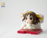 Оригинальная аниме фигурки The Melancholy of Haruhi Suzumiya Vignetteum Cute Vol. 3: Suzumiya Haruhi