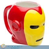 Фирменная скульптурная чашка  Marvel Coffee Mugs - Sculpted Iron Man