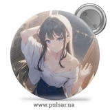 Значок Цей дурний свин не розуміє мрію дівчинки-зайчика! / Rascal Does Not Dream of Bunny Girl Senpai tape 3