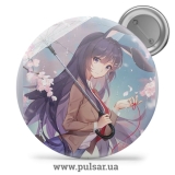 Значок Цей дурний свин не розуміє мрію дівчинки-зайчика! / Rascal Does Not Dream of Bunny Girl Senpai tape 6