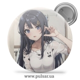 Значок Цей дурний свин не розуміє мрію дівчинки-зайчика! / Rascal Does Not Dream of Bunny Girl Senpai tape 7