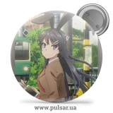 Значок Цей дурний свин не розуміє мрію дівчинки-зайчика! / Rascal Does Not Dream of Bunny Girl Senpai tape 8