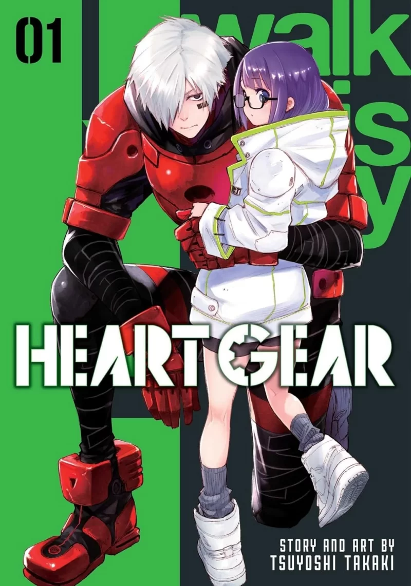 Манга на английском языке «Heart Gear» Vol.1