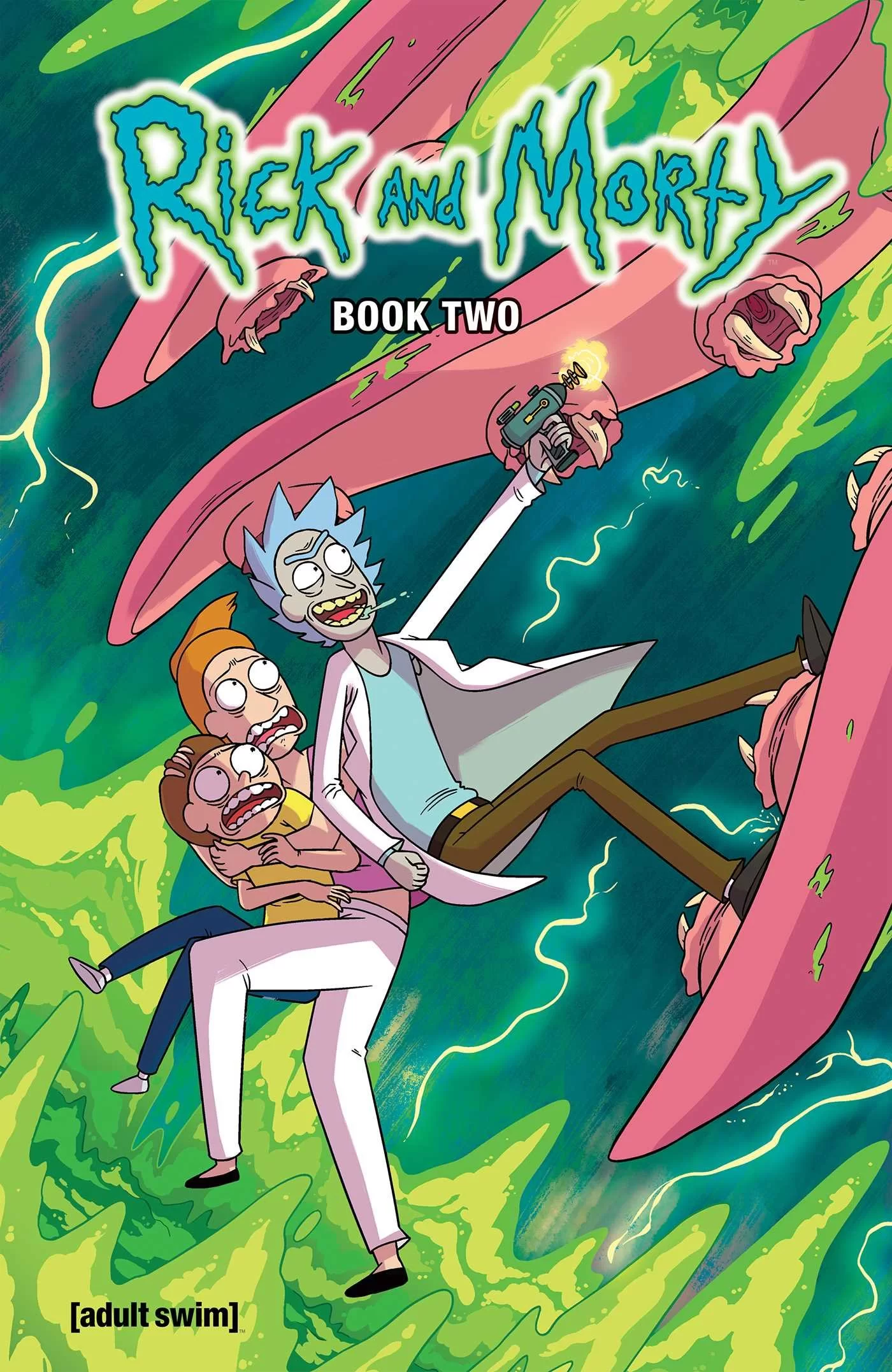 Комикс на английском языке Rick and Morty Book Two: Deluxe Edition  Hardcover [ USA IMPORT ]