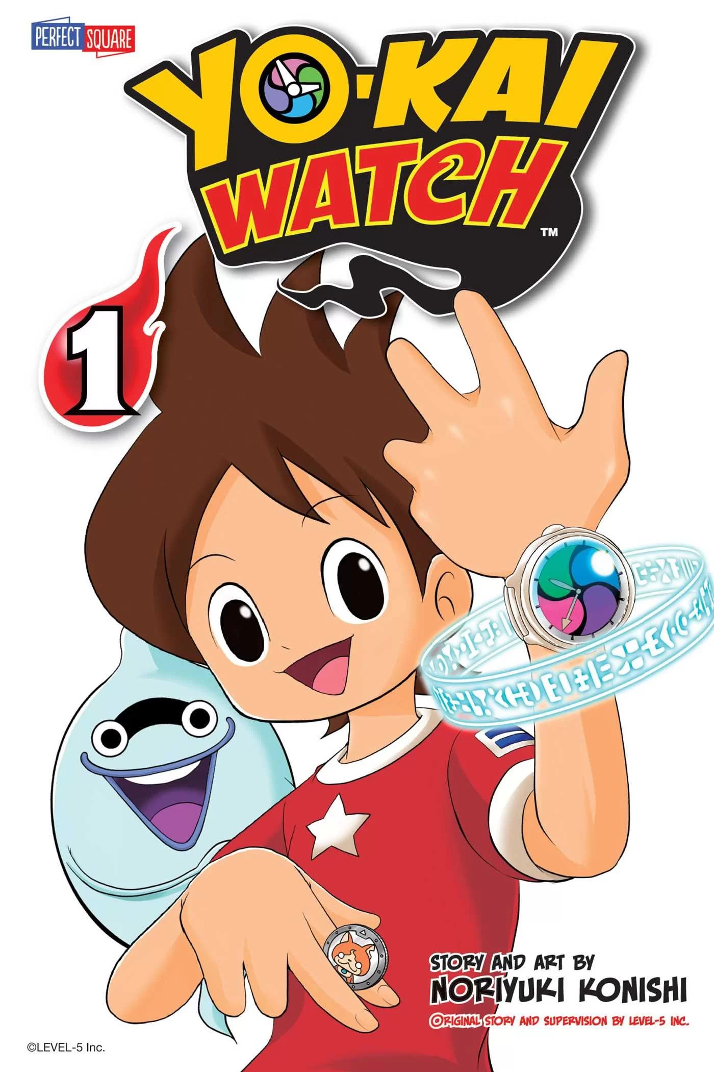 Манга на английском «YO-KAI WATCH, Vol. 1»