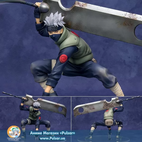 Аніме фігурка G.E.M. Series - NARUTO Shippuden: Kakashi Hatake Shinobi  World War Ver. Complete Figure (РеКаст)