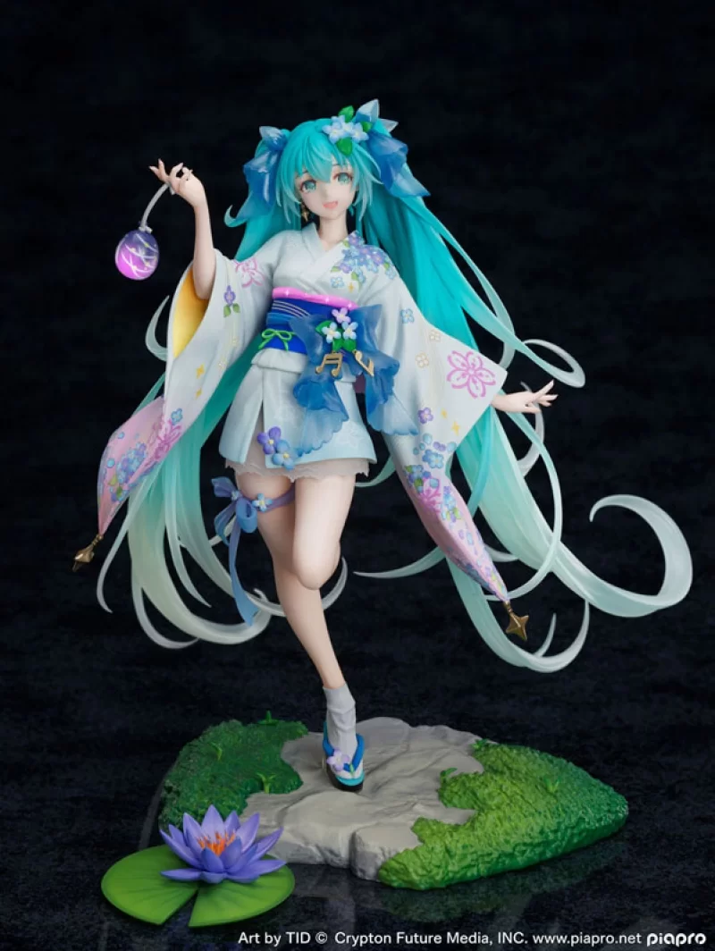 Оригинальная аниме фигурка «Hatsune Miku Summer Fireworks ver. 1/7 Scale  Figure»