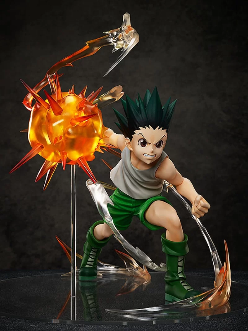 Оригинальная аниме фигурка «B-style Hunter x Hunter Gon Freecss 1/4  Complete Figure»