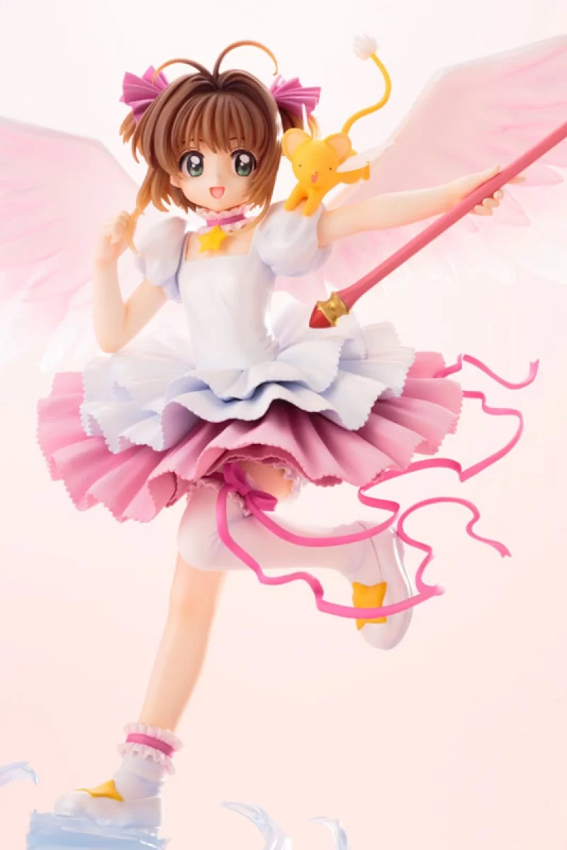 Оригинальная аниме фигурка «ARTFX J Cardcaptor Sakura Sakura Kinomoto  -SAKURA CARD- 1/7 Complete Figure»