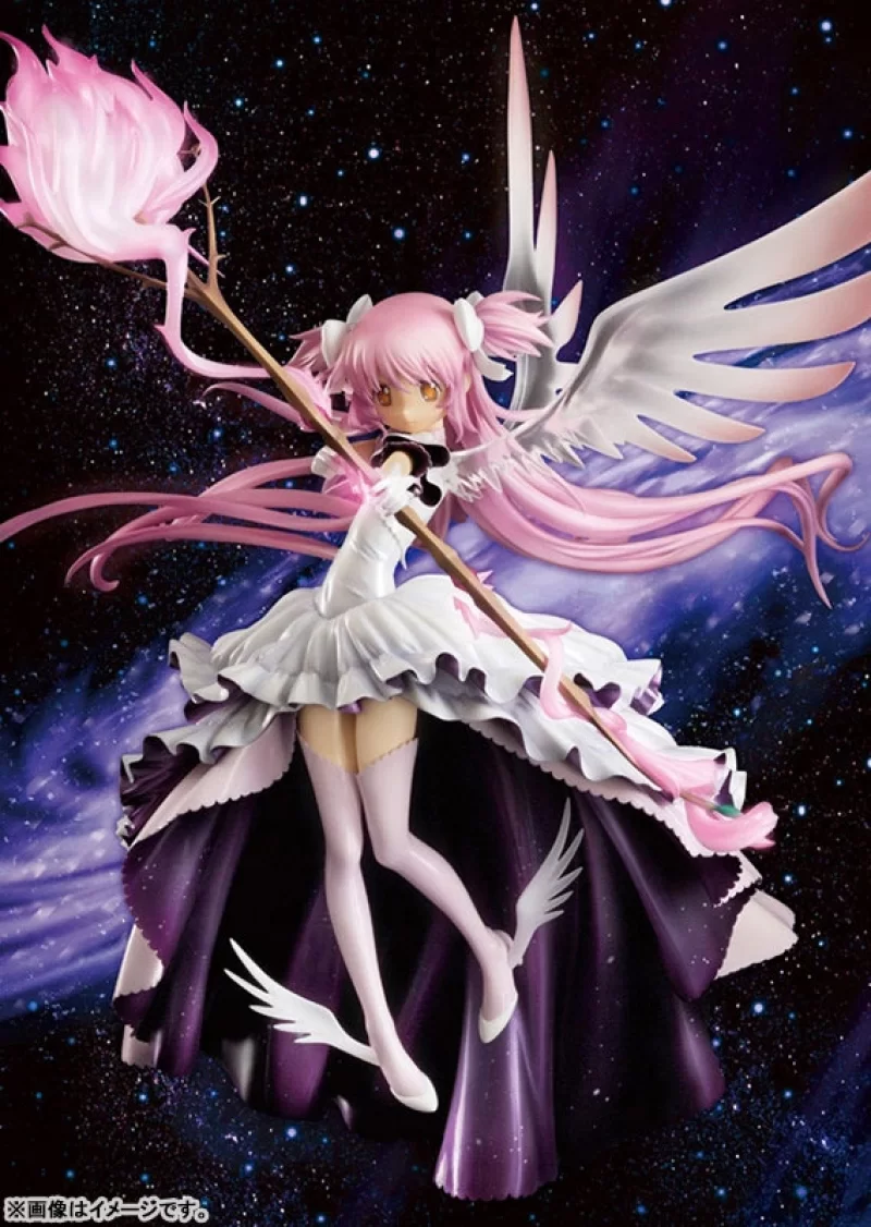 Оригинальная аниме фигурка «Puella Magi Madoka Magica Ultimate Madoka 1/8  Complete Figure»