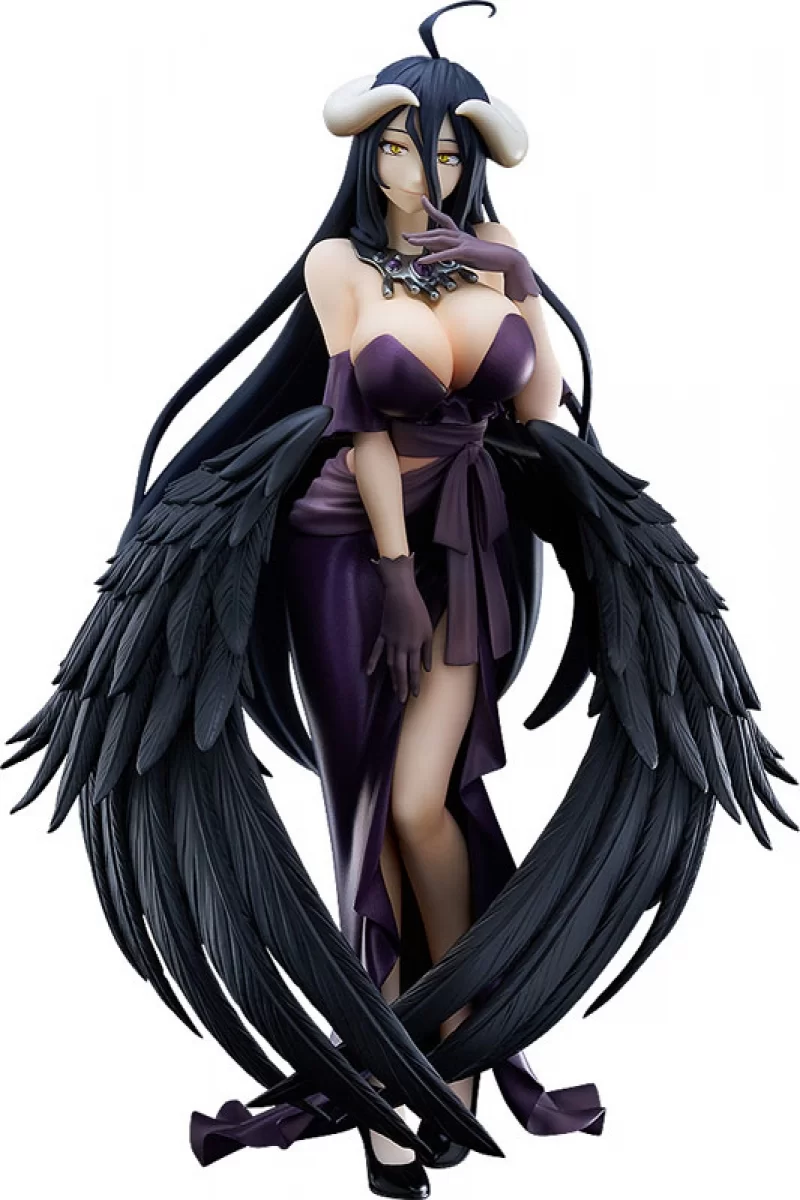 Оригинальная аниме фигурка «POP UP PARADE Overlord Albedo Dress Ver.  Complete Figure»