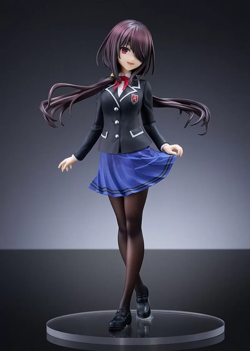 Оригинальная аниме фигурка «POP UP PARADE Date A Live Kurumi Tokisaki  School Uniform Ver. L size Complete Figu