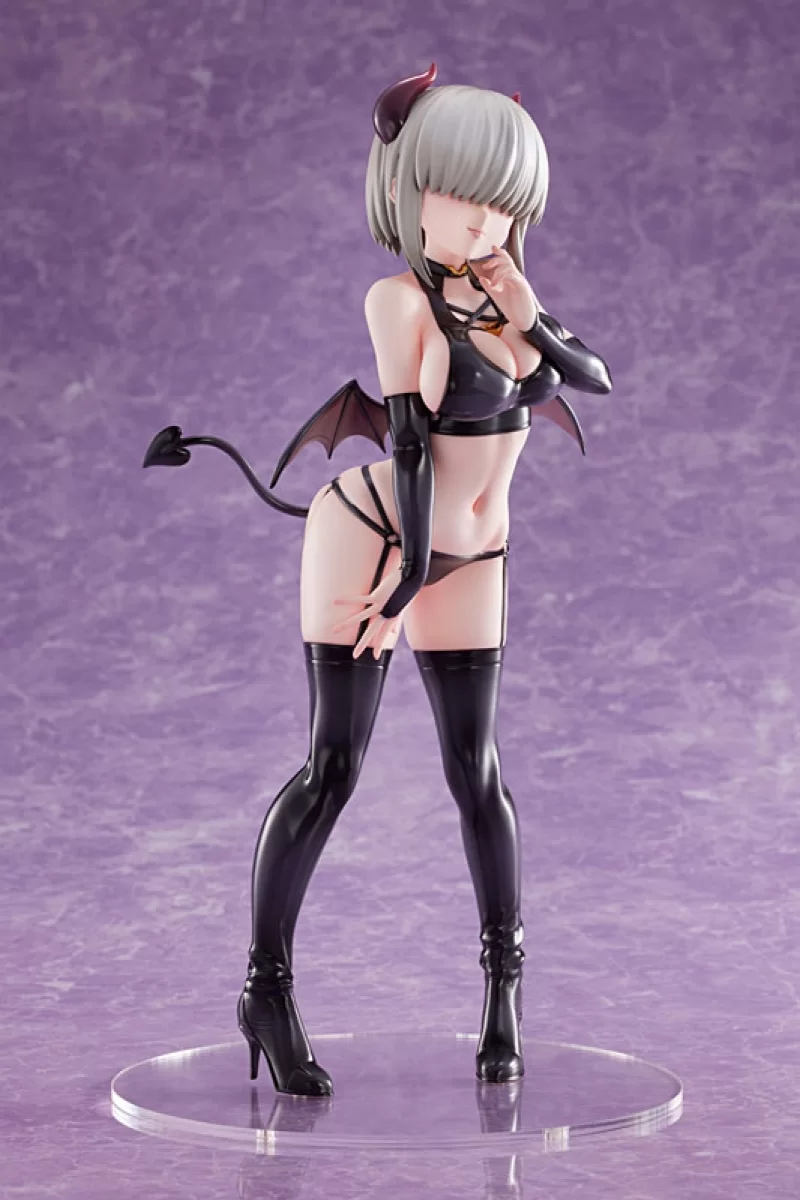 Оригинальная аниме фигурка «Uzaki-chan Wants to Hang Out! Double Yanagi  Uzaki Little Devil Ver. 1/6 Complete Figure»