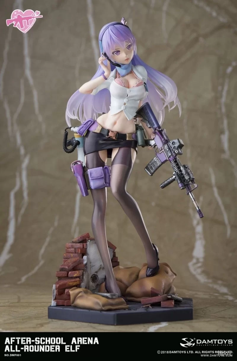 Аниме фигурка «21cm Sexy Gril Anime Figure After-School Arena - First Shot:  All-Rounder ELF Action Figure Hentai Figures Adult Collection Model»