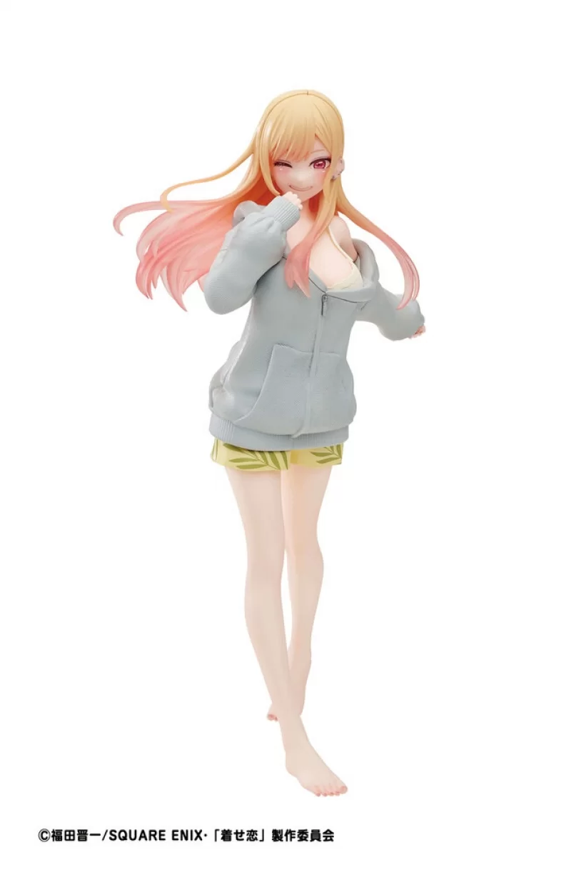 Оригинальная аниме фигурка «My Dress-Up Darling Coreful Figure Kitagawa  Marin Hoodie Ver.»