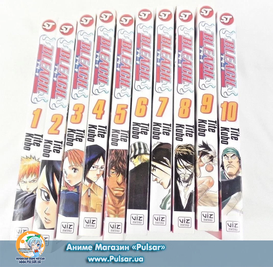 Манга на английском языке «Bleach (Vol.s 1-11): Volumes 1 - 11»