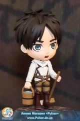 Оригинальная аниме фигурка Shingeki no Kyojin Chousa Heidan Tokubetsu Sakusen-han (Levi-han) Chibi Kyun-Chara: Eren Yeager